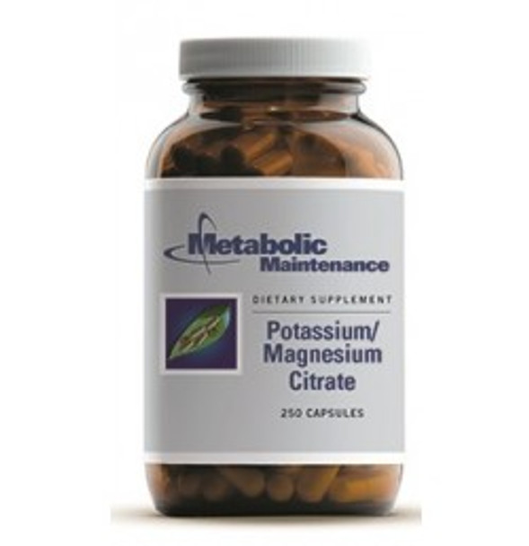 Potassium/Magnesium Citrate 250 Capsules (00426) VitaminDecade | Your Source for Professional Supplements