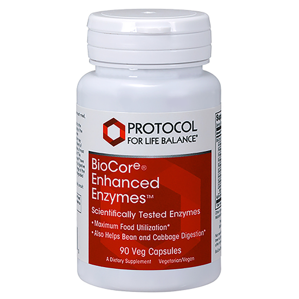 BioCore Enhanced Enzymes 90 Capsules (P2958) VitaminDecade | Your Source for Professional Supplements