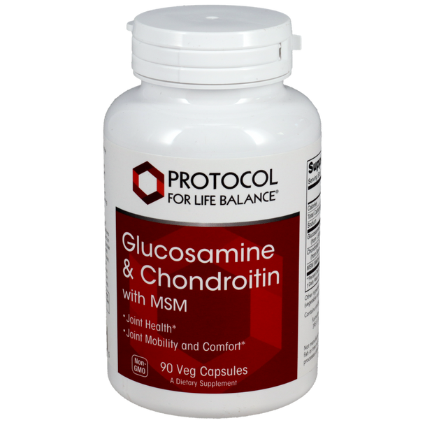 Glucosamine & Chondroitin with MSM 90 Capsules (P3170) VitaminDecade | Your Source for Professional Supplements