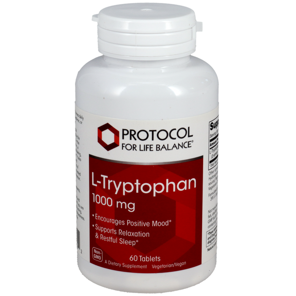 L-Tryptophan 1,000 mg 60 Tablets (P0169)