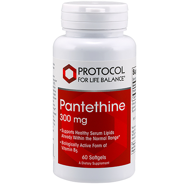 Pantethine 300 mg 60 Softgels (P0487) VitaminDecade | Your Source for Professional Supplements