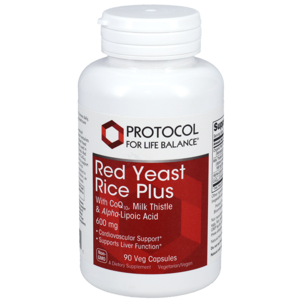 Red Yeast Rice Plus 600 mg 90 Capsules (P3321) VitaminDecade | Your Source for Professional Supplements
