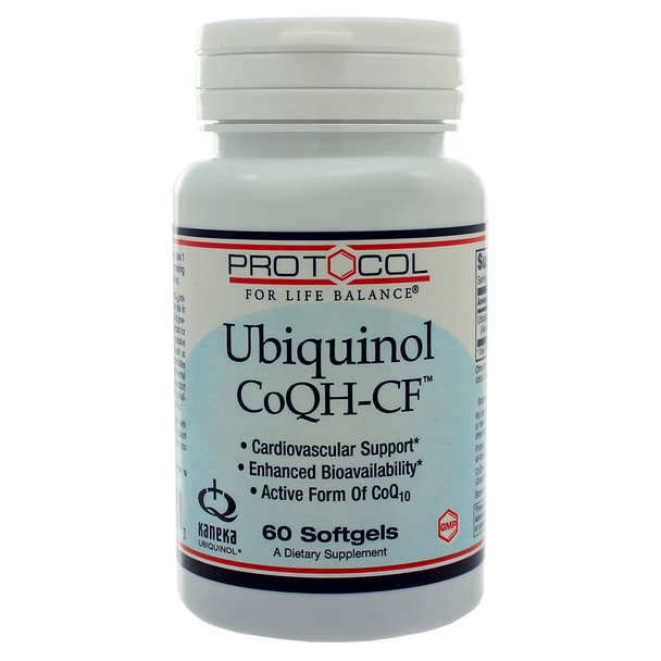 Ubiquinol CoQH-CF 60 Softgels (P3145) VitaminDecade | Your Source for Professional Supplements