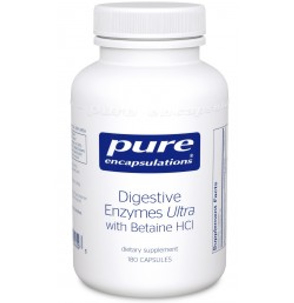 Digestive Enzymes Ultra w/ Betaine HCL 180 Capsules (DEUB1)