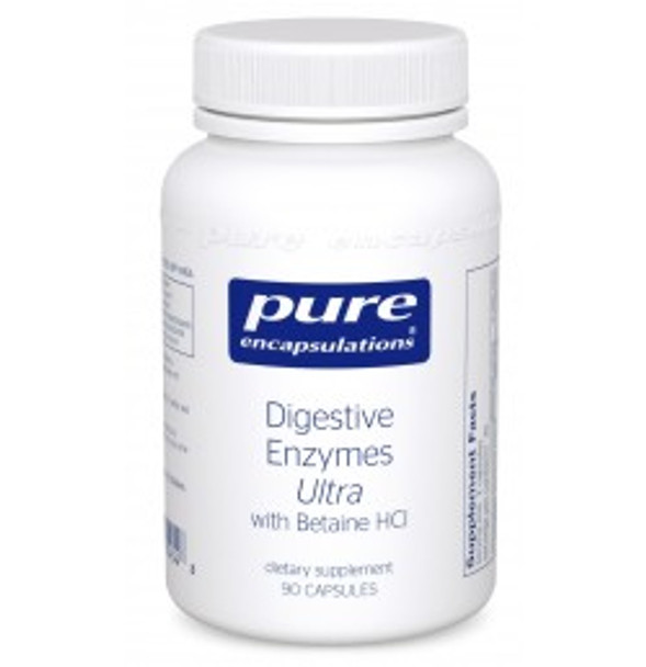 Digestive Enzymes Ultra w/ Betaine HCL 90 Capsules (DEUB9)