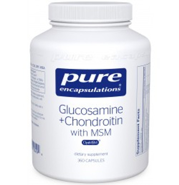 Glucosamine + Chondroitin with MSM 360 Capsules (GCMS3)
