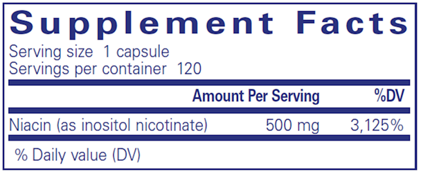 Niacitol 500 mg  120cap