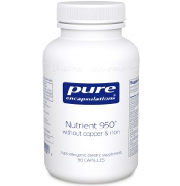 Nutrient 950 without copper and iron 90 Capsules (MVM9)