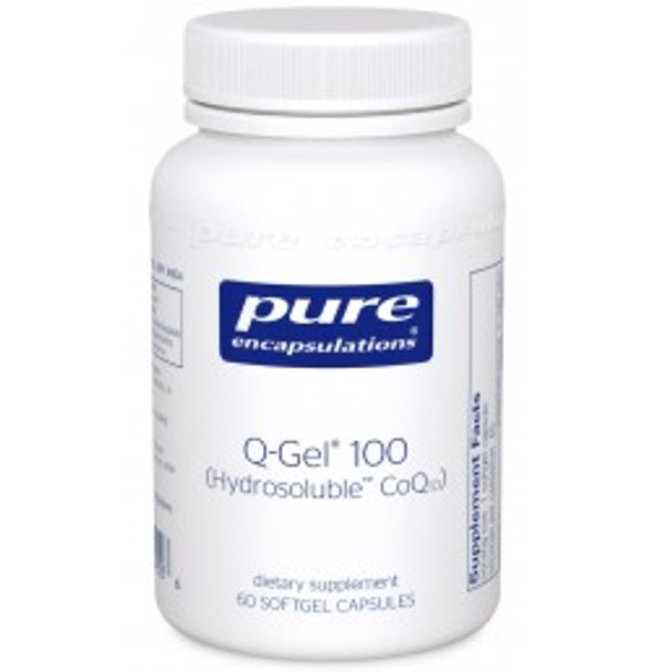 Q-Gel (Hydrosoluble CoQ10) 100 mg 60 Softgels (QG16)