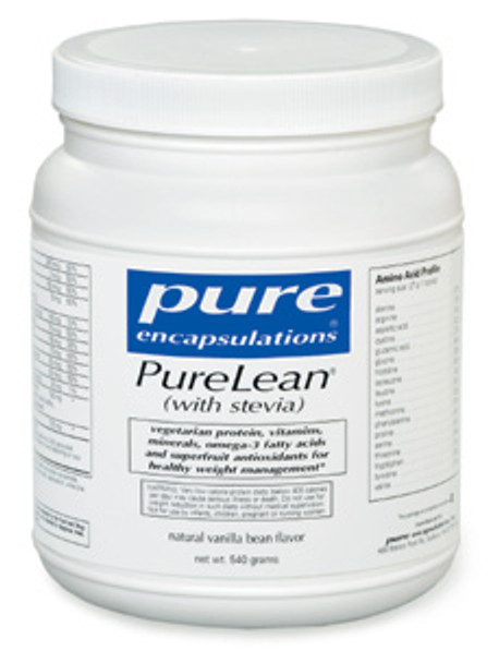 PureLean Van. Bean Flavor w/stevia 540 g (PLVS5.)