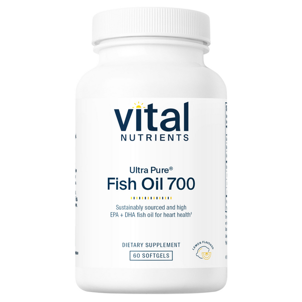 Ultra Pure Fish Oil 700 60 Softgels (VNFOHP60) VitaminDecade | Your Source for Professional Supplements