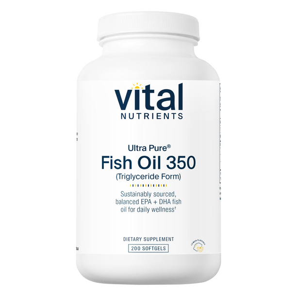 Ultra Pure Fish Oil 350 200 Softgels (VNFO2) VitaminDecade | Your Source for Professional Supplements