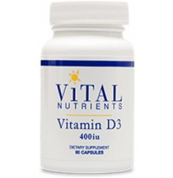 Vitamin D3 400 iu 90 Capsules (VNVD) VitaminDecade | Your Source for Professional Supplements