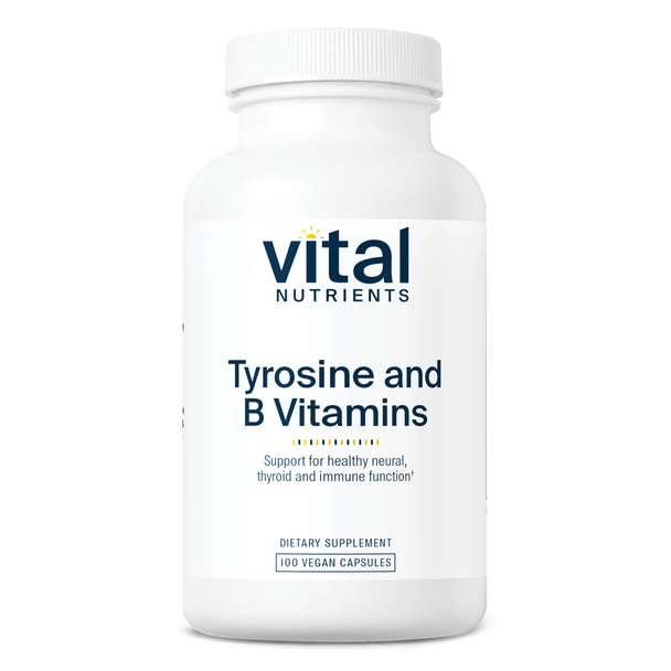 Tyrosine and B-Vitamins 100 Capsules (VNTB) VitaminDecade | Your Source for Professional Supplements