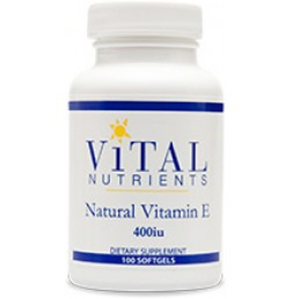 Vitamin E 400 iu 100 Softgels (VNVE) VitaminDecade | Your Source for Professional Supplements