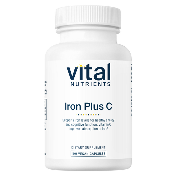 Iron Plus C 100 Capsules (VNIC) VitaminDecade | Your Source for Professional Supplements