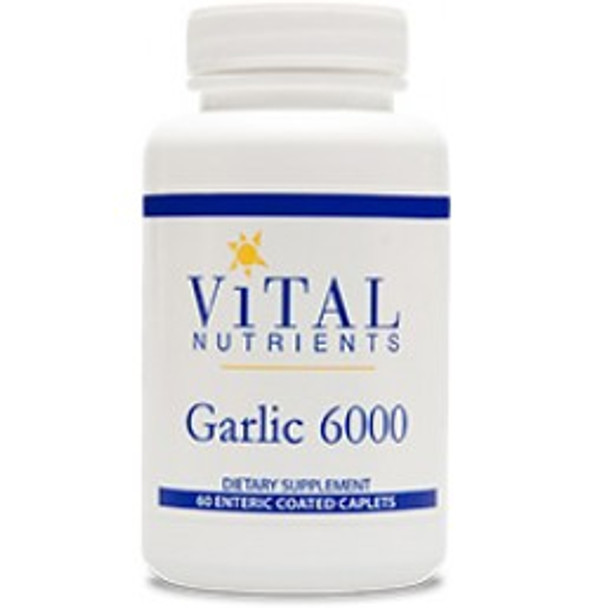 Garlic 6000 60 Caplets (VNGC) VitaminDecade | Your Source for Professional Supplements