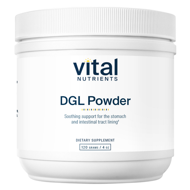 DGL Powder 120 g Powder (VNDGL) VitaminDecade | Your Source for Professional Supplements