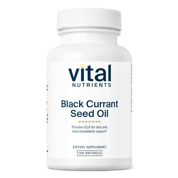 Black Currant Seed Oil 100 Softgels (VNBKCU) VitaminDecade | Your Source for Professional Supplements