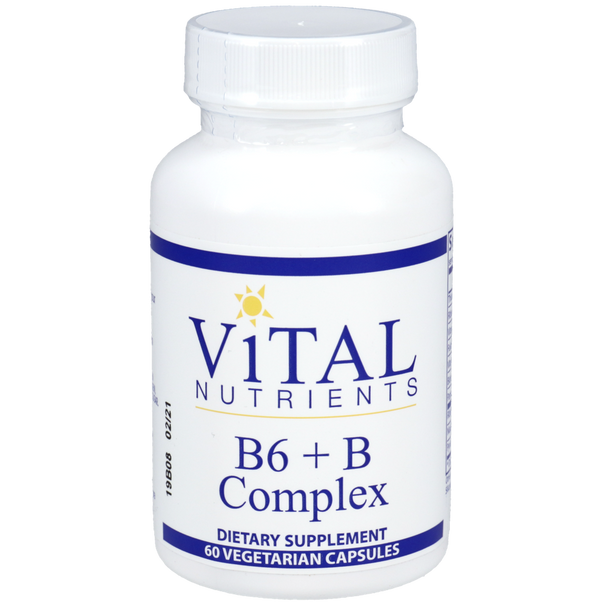 B6 + B-Complex 60 Capsules (VNBXB6) VitaminDecade | Your Source for Professional Supplements