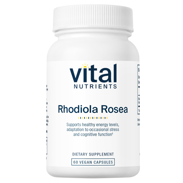 Rhodiola Rosea 3% 60 Capsules (VNRHO) VitaminDecade | Your Source for Professional Supplements