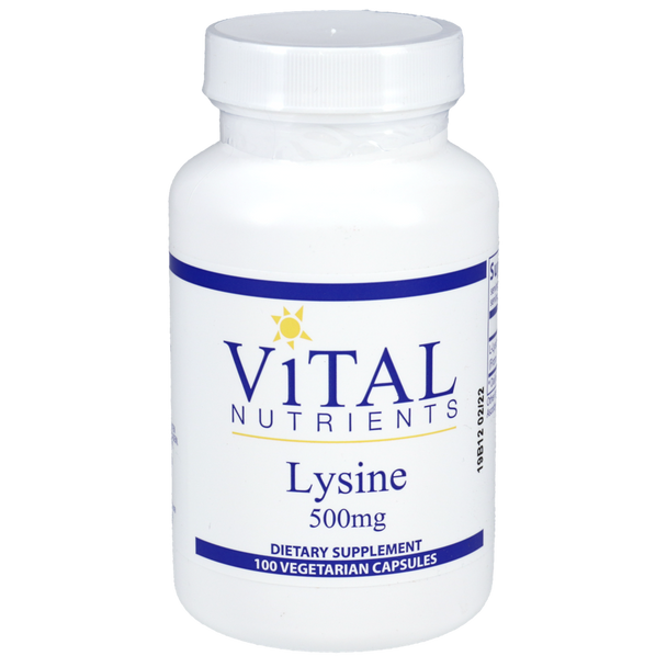 Lysine 100 Capsules (VNLY) VitaminDecade | Your Source for Professional Supplements
