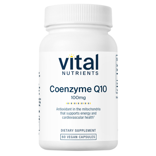 CoEnzyme Q10 100 mg 60 Capsules (VNCQ100) VitaminDecade | Your Source for Professional Supplements