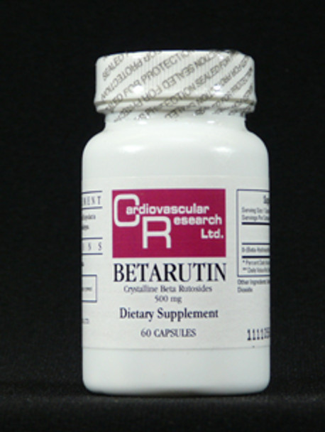 Betarutin 500 mg 60 caps (RUTIN) VitaminDecade | Your Source for Professional Supplements