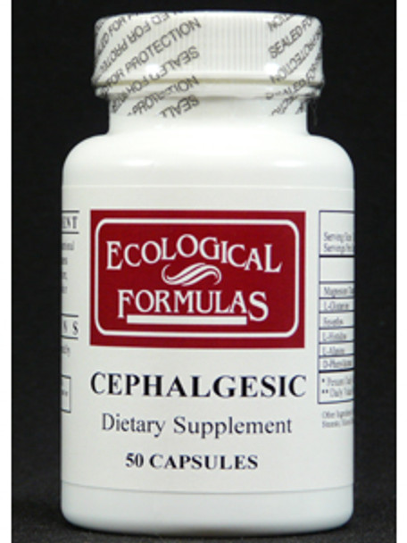 Cephalgesic 50 caps (CEPH) VitaminDecade | Your Source for Professional Supplements