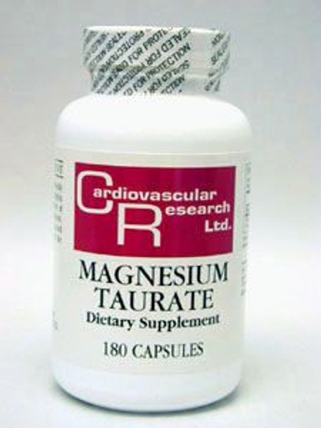 Magnesium Taurate 125 mg 180 caps (180 MG TAUR) VitaminDecade | Your Source for Professional Supplements