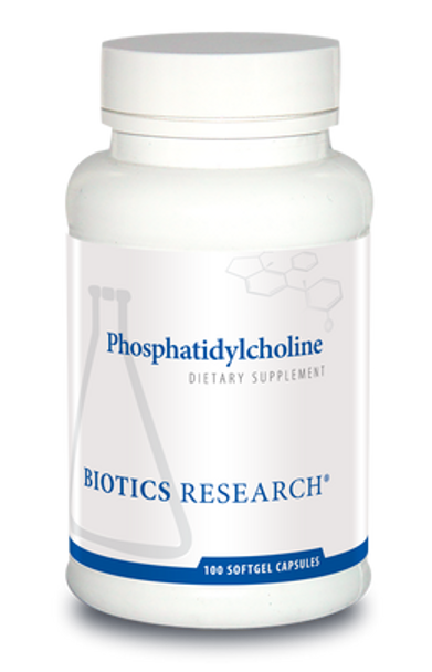 Phosphatidylcholine 100 Softgel Capsules Biotics Research