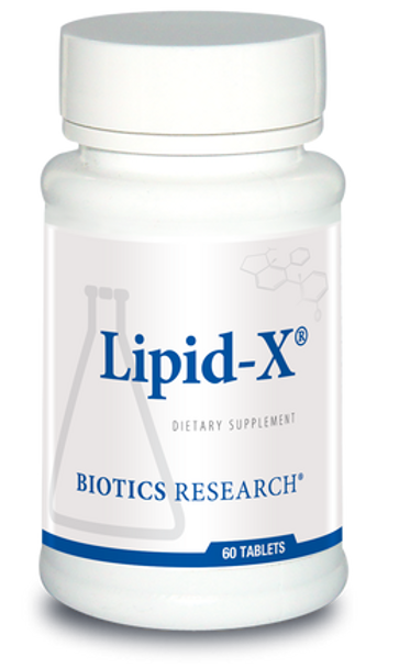 Lipid-X 60 Tablets Biotics Research