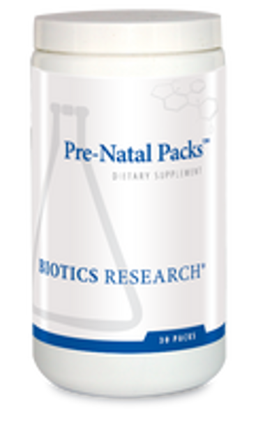 Pre-Natal Packs 31 Packets Biotics Research