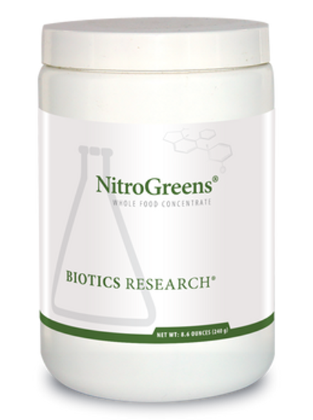 NitroGreens 8.5 oz (240 Grams) Biotics Research