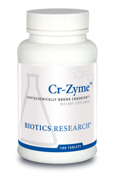 Cr-Zyme 100 Tablets Biotics Research