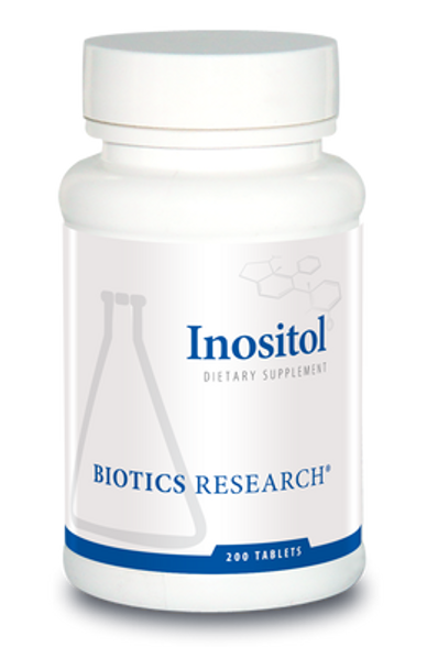 Inositol (from Rice) 200 Tablets Biotics Research