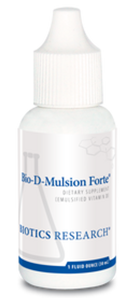 Bio-D-Mulsion Forte 1 oz Biotics Research