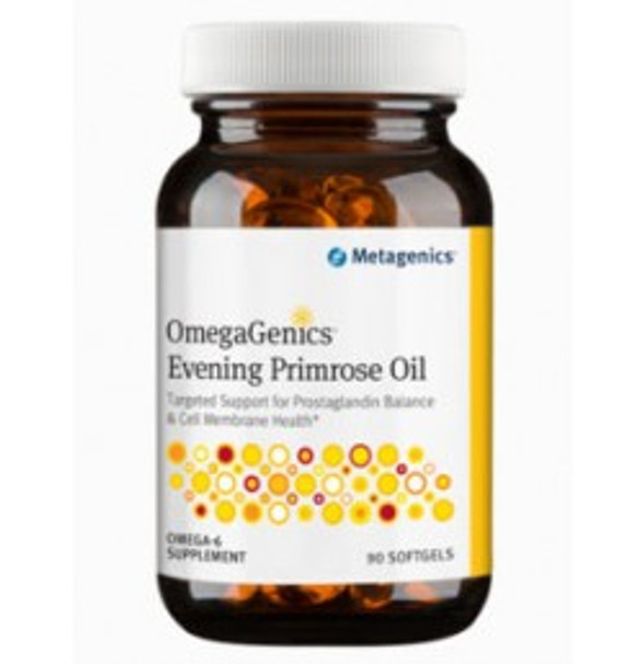 OmegaGenics Evening Primrose Oil 90 Softgels (EFAM)