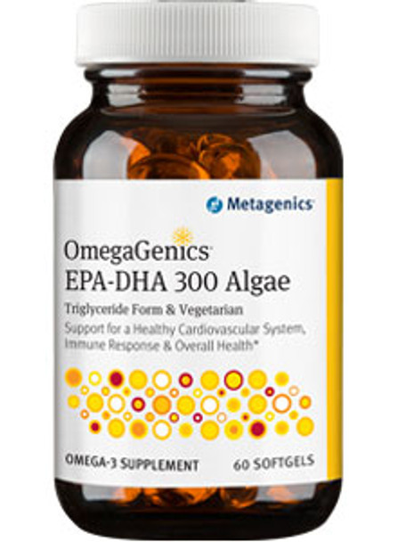 OmegaGenics EPA-DHA 300 Alg 60 softgels (EPA300AL)