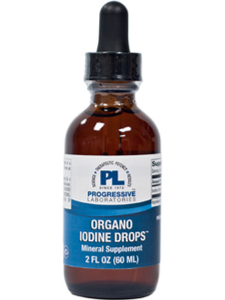 Organo Iodine Drops 2 oz (ORGA1) VitaminDecade | Your Source for Professional Supplements