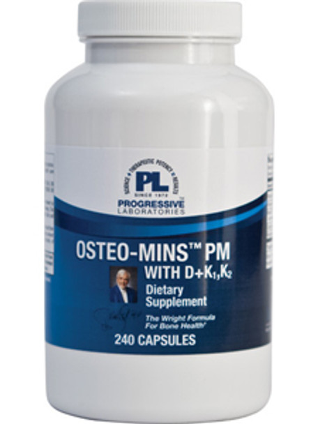 Osteo-Mins PM with D+K1, K2 240 caps (OST39) VitaminDecade | Your Source for Professional Supplements