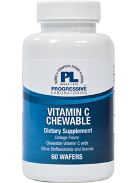 Vitamin C Chewable Orange 500 mg 60 tabs (CCHW6) VitaminDecade | Your Source for Professional Supplements