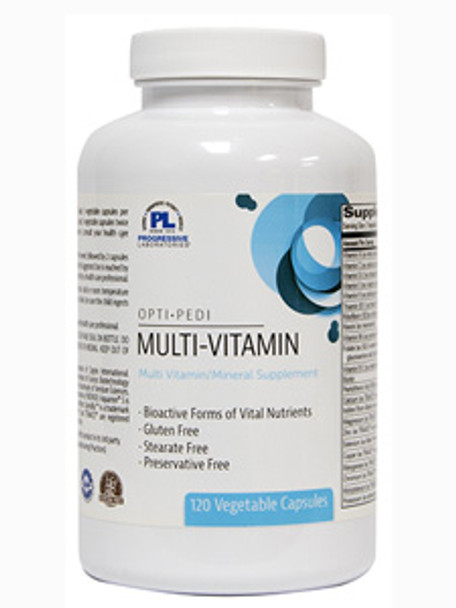 Opti-Pedi Multi Vit/Min 120 vegcaps (P37028) VitaminDecade | Your Source for Professional Supplements
