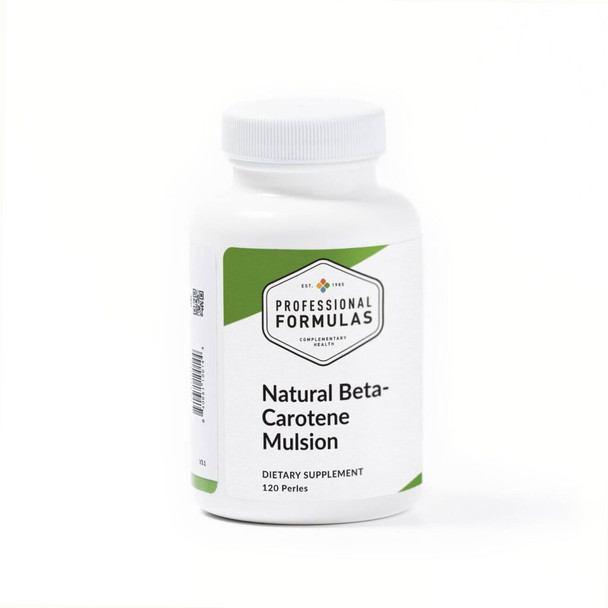 Natural Beta-Carotene Mulsion 120 perles