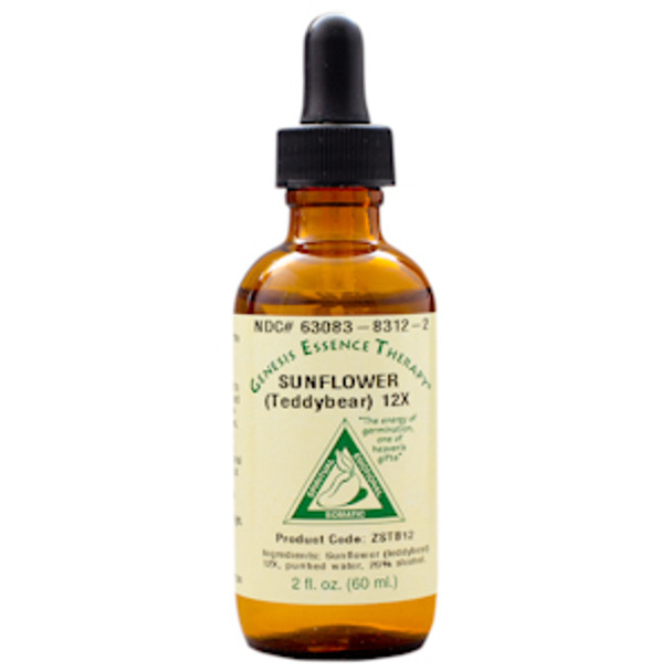 Sunflower-Teddy Bear 12X 2 FL. OZ. (59 mL)