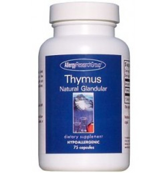 Thymus Natural Glandular 75 Capsules (71610)