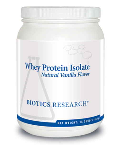 Whey Protein Isolate - Natural Vanilla Flavor (16 oz)