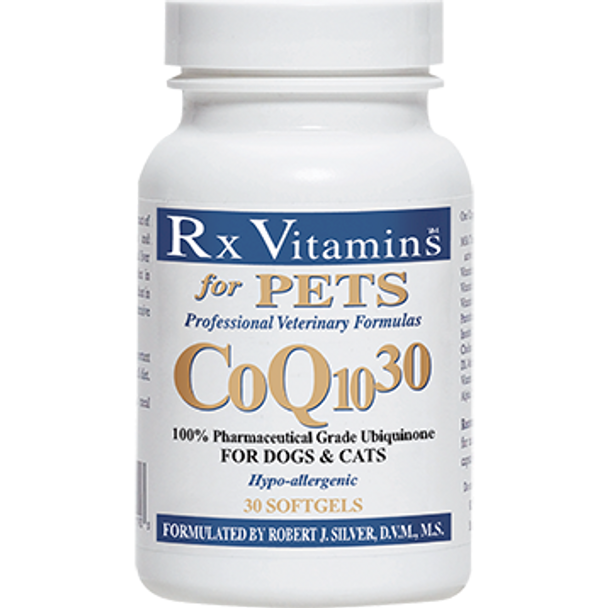 CoQ10 30 for Dogs & Cats 30 gels VitaminDecade | Your Source for Professional Supplements