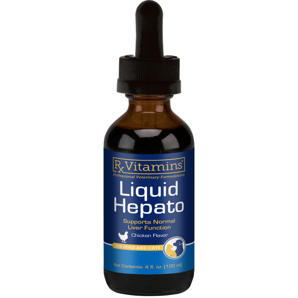 Liquid Hepato for Pets Chicken 4 oz VitaminDecade | Your Source for Professional Supplements