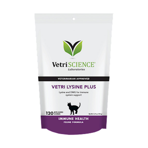 VetriScience Vetri-Lysine Plus Chicken Liver 120 chew